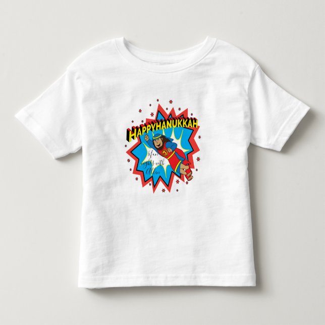 Hanukkah Kleinkind Judah Maccaba T-shirt (Vorderseite)