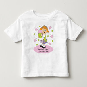 Hanukkah Kleinkind's Ruffle Dress personalisieren Kleinkind T-shirt