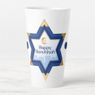 Hanukkah Latte Tasse