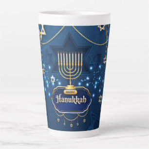 Hanukkah Latte Tasse