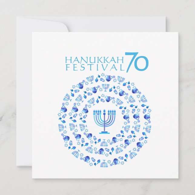 Hanukkah Lights Festival Jubiläum 70. (Vorderseite)