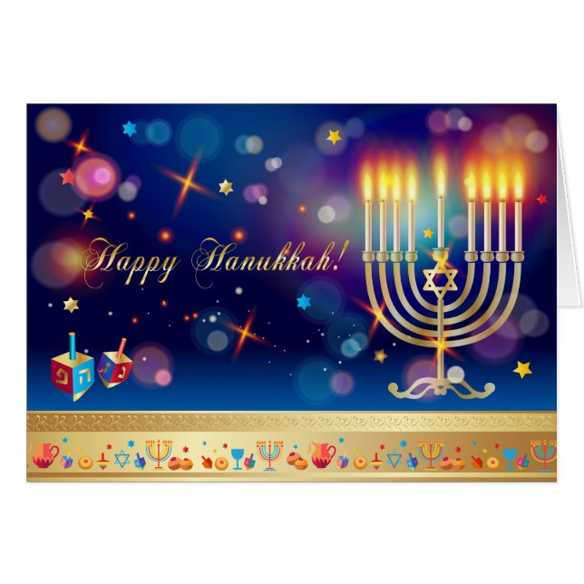 Hanukkah Lights Festival Paradies für Kletterhexen (Vorderseite (Horizontal))