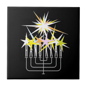 Hanukkah Lights Fliese
