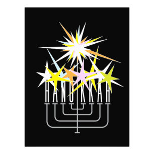 Hanukkah Lights Fotodruck