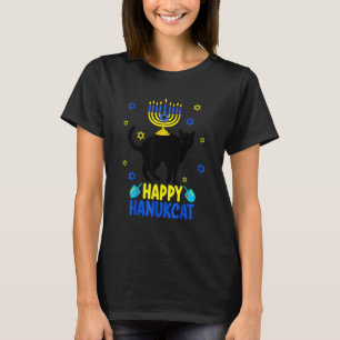Hanukkah-Menora-Katze Meowzel Tov Chanukka jüdisch T-Shirt
