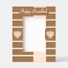 Hanukkah Menorah 4Sarah Laser Geätzte Rahmen
