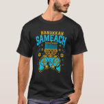 Hanukkah Menorah Gamer Video Games Chanukah Jewis T-Shirt<br><div class="desc">Hanukkah Menorah Gamer Video Games Chanukah jüdisch.</div>