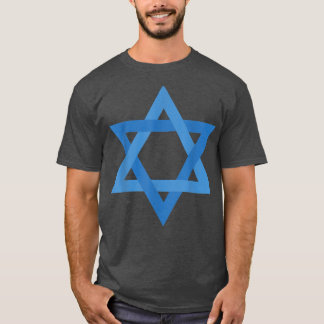 Hanukkah Menorah mit dem Stern von David Png T-Shirt