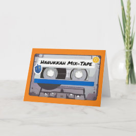 Hanukkah Mix-Tape Feiertagskarte