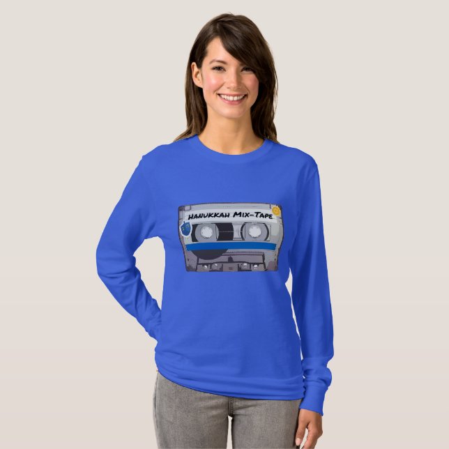 Hanukkah Mix-Tape T-Shirt (Vorne ganz)