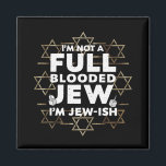 Hanukkah nicht vollständig blutrünstige jüdische C Magnet<br><div class="desc">Hanukkah nicht vollständig blutrünstige jüdische Chanukah</div>