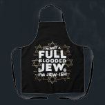 Hanukkah nicht vollständig blutrünstige jüdische C Schürze<br><div class="desc">Hanukkah nicht vollständig blutrünstige jüdische Chanukah</div>