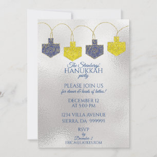 Hanukkah Pinwheels Einladung