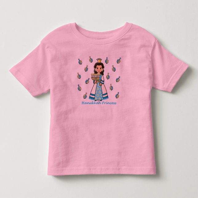 Hanukkah Princess Kleinkind T-shirt (Vorderseite)
