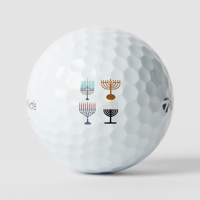 Hanukkah Religion Judaismus Golfball (Vorderseite)
