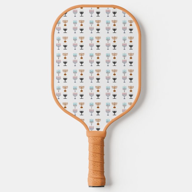 Hanukkah Religion Judaismus Pickleball Schläger (Vorderseite)