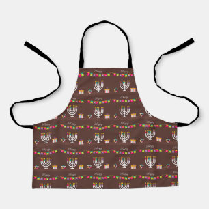 Hanukkah Schürze S/M/L Jüdischer Urlaub