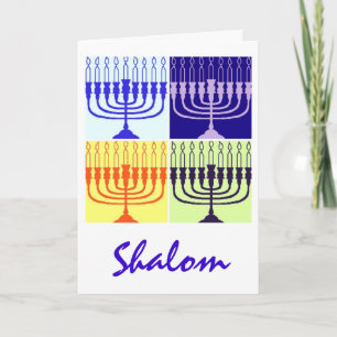 Hanukkah Shalom Feiertagskarte