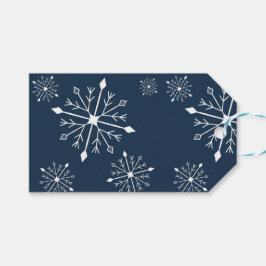 Hanukkah Snowflake Gift Tags Geschenkanhänger