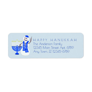 Hanukkah Snowman Chrismukkah Fügen Sie Ihre Daten