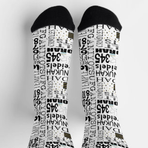 Hanukkah-Socken "Hanukkah sagt" Socken