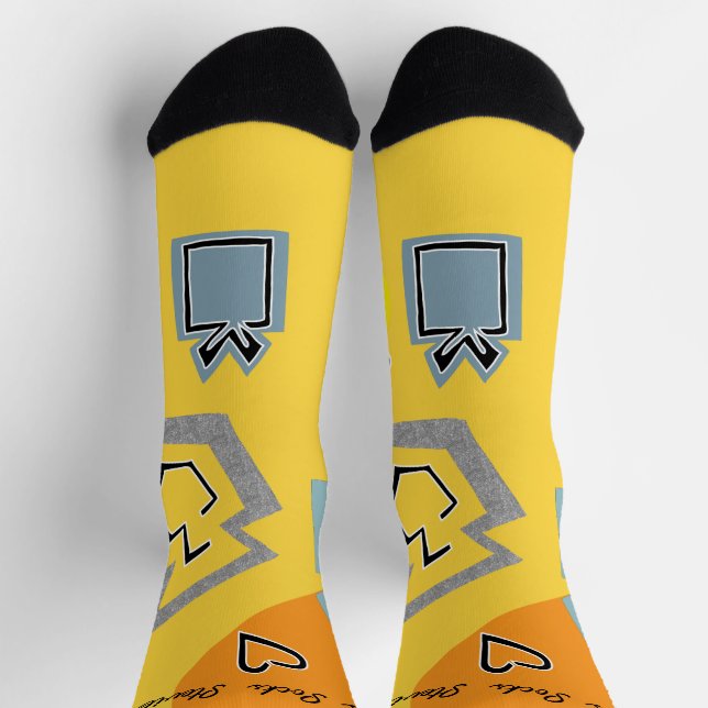 Hanukkah Socks "Hanukkah Fun" Socken (Oben)