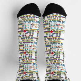Hanukkah Socks "Happy Hanukkah Funukkah" Socken