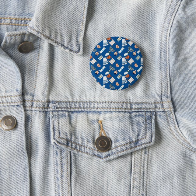 Hanukkah-Spaß-Button Button (Beispiel)