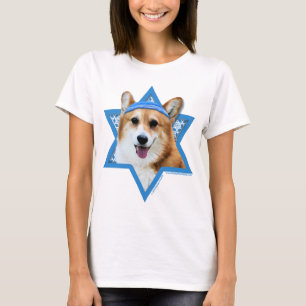 Hanukkah Star von David - Corgi - Owen T-Shirt