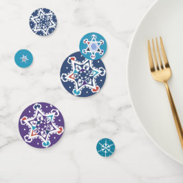 Hanukkah Starflake Confetti Konfetti