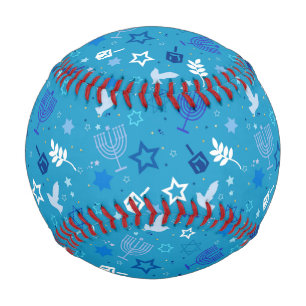 Hanukkah Stars Baseball
