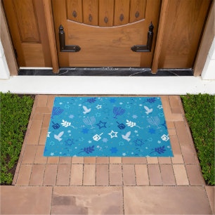 Hanukkah Stars Doormat Fußmatte