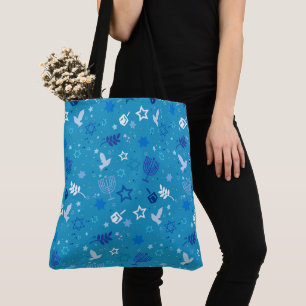 Hanukkah Stars Tote Bag Tasche