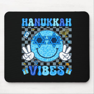 Hanukkah Stimmung Chanukah Pyjama Frohes Hanukkah Mousepad