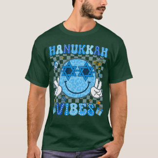 Hanukkah Stimmung Chanukah Pyjama Frohes Hanukkah T-Shirt