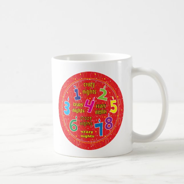 Hanukkah-Tasse personalisieren Kaffeetasse (Rechts)
