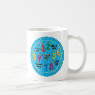 Hanukkah-Tasse personalisieren Kaffeetasse