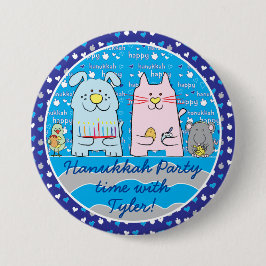 Hanukkah-Taste, Personalisieren von Maus & Freunde Button