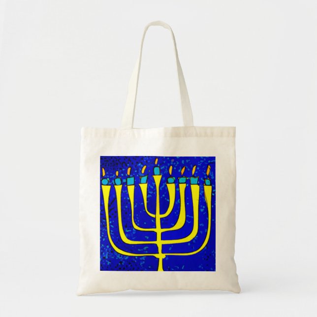 Hanukkah Tragetasche (Vorne)