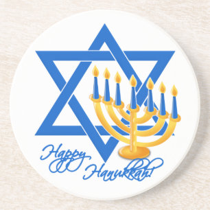 Hanukkah-Untersetzer Getränkeuntersetzer