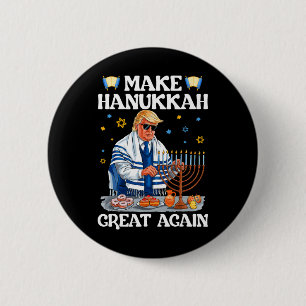 Hanukkah wieder groß machen Trump jüdischen Ugly C Button
