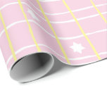 Hanukkah Wrapping Paper "Sweet Pink & Yellow" Geschenkpapier<br><div class="desc">"Hanukkah Geschenk Wrap "Sweet Pink & Yellow".  Genießen Sie mein neuestes Verpackungspapierdesign. Die Preise variieren je nach Wahl zwischen 4 Papiertypen und 5 Papiergrößen.
Danke,  dass Sie anhalten und einkaufen. Sehr geschätzt! Chag/Happy Chanukah/Hanukkah!</div>
