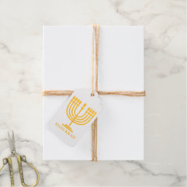 Hanukkiah Happy Hanukkah Jewish Holiday Menorah Geschenkanhänger