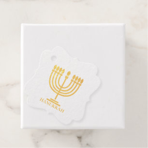 Hanukkiah Happy Hanukkah Jewish Holiday Menorah Geschenkanhänger