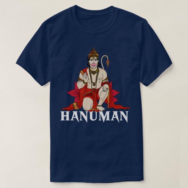 Hanuman Hindu God Premium  T-Shirt (Design vorne)
