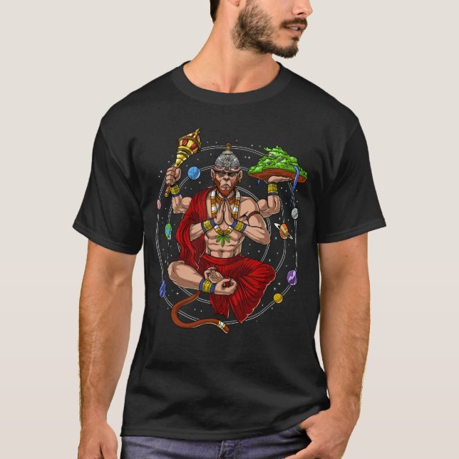 Hanuman Hindu T-Shirt (Vorderseite)