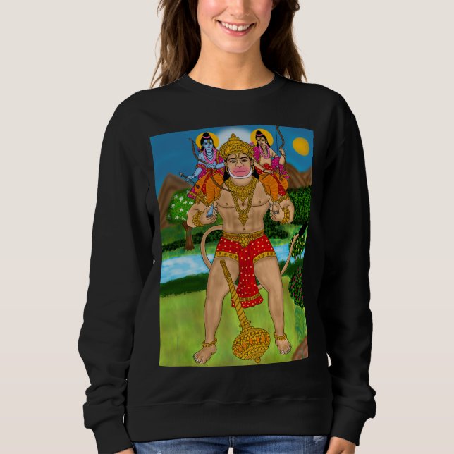 Hanuman Hoodie (Vorderseite)