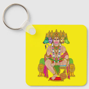 Hanuman Ji Schlüsselanhänger   Hindu Lord Hanuman 
