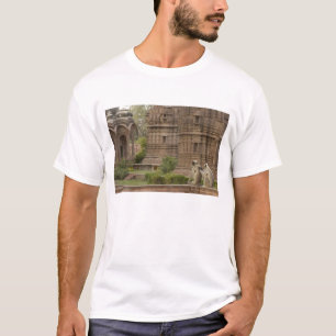 Hanuman Languren oder Schwarzgesicht-, Gewöhnliche T-Shirt