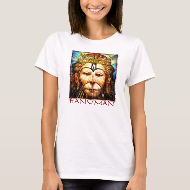 Hanuman ! Le T-shirt de la femme (Devant)